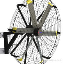 Strong wind force of rotatable wall fan